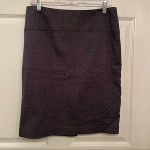 Gray Pencil Skirt